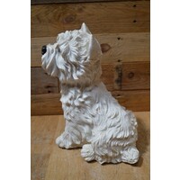 thumb-Hondje West Highland terrier gemaakt van polystone-3