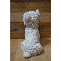 thumb-Hondje West Highland terrier gemaakt van polystone-4