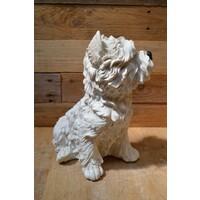 thumb-Hondje West Highland terrier gemaakt van polystone-6