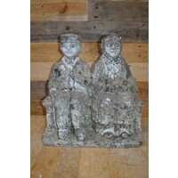 thumb-Opa en oma op een bankje-1