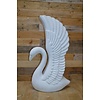 Grote betonnen zwaan