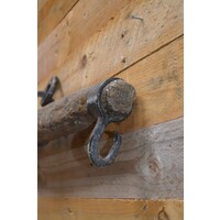 thumb-Trekbalk voor paardenwagen als landelijke tweedehands wanddecoratie-2