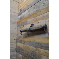 thumb-Authentieke houten trekbalk voor paardenwagen-6