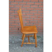 thumb-Set van 4 eiken vintage keukenstoelen van Meeuwis Karaktermeubelen Oirschot uit de jaren 60-5