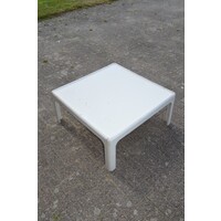 thumb-Retro DDR bijzettafel van wit kunststof Variopur-4