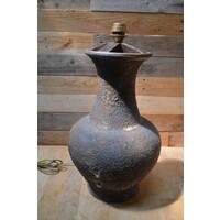 Vintage lava keramiek tafellamp zonder kap