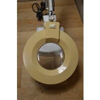 thumb-Vintage Emmea 3005 loeplamp met geëmailleerde voet-3