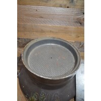thumb-Karaktervolle Aluminium Melkbus 25 Liter met Decoratie-2