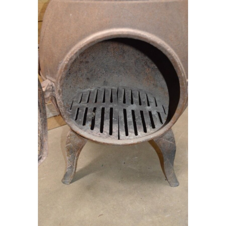 Terrashaard Murcia Large met hoge schoorsteen en vonkenvanger-5