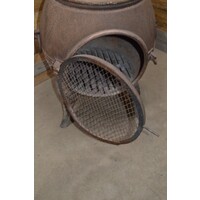 Terrashaard Murcia Large met hoge schoorsteen en vonkenvanger