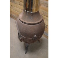 Terrashaard Murcia Large met hoge schoorsteen en vonkenvanger