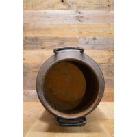 thumb-Oude metalen melkbus handbeschilderd – Boerderij en lindeboom, decoratief en nostalgisch-6