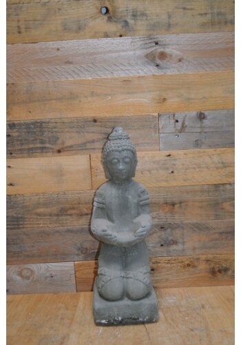 Betonnen beeld Shiva knielend – klein 