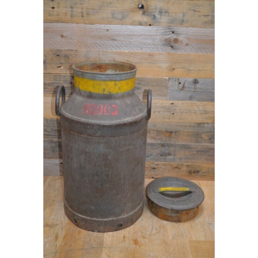 Coberco metalen melkbus 1971 – Jumbo Holland boerderijnummer 65003-1