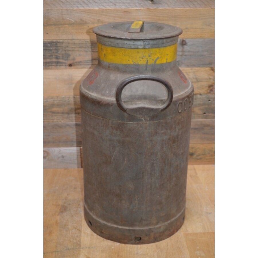 Coberco metalen melkbus 1971 – Jumbo Holland boerderijnummer 65003-9