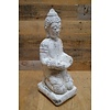 LoodsVol, Tweedehands Betonnen beeld Shiva Boeddha – Tuinbeeld 44 cm hoog