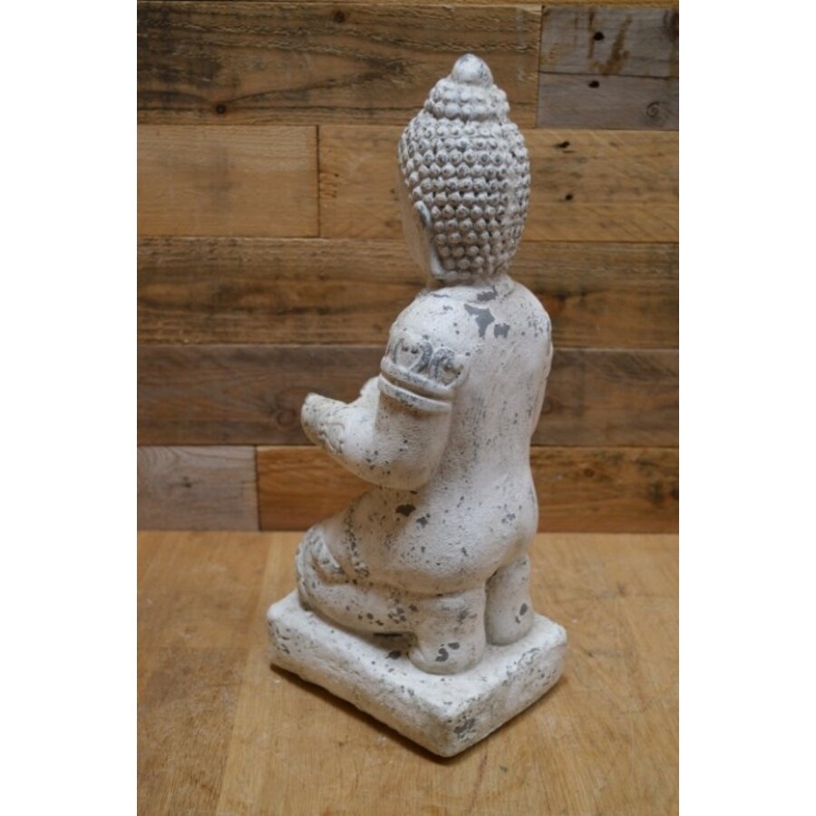 Betonnen beeld Shiva Boeddha – Tuinbeeld 44 cm hoog-5