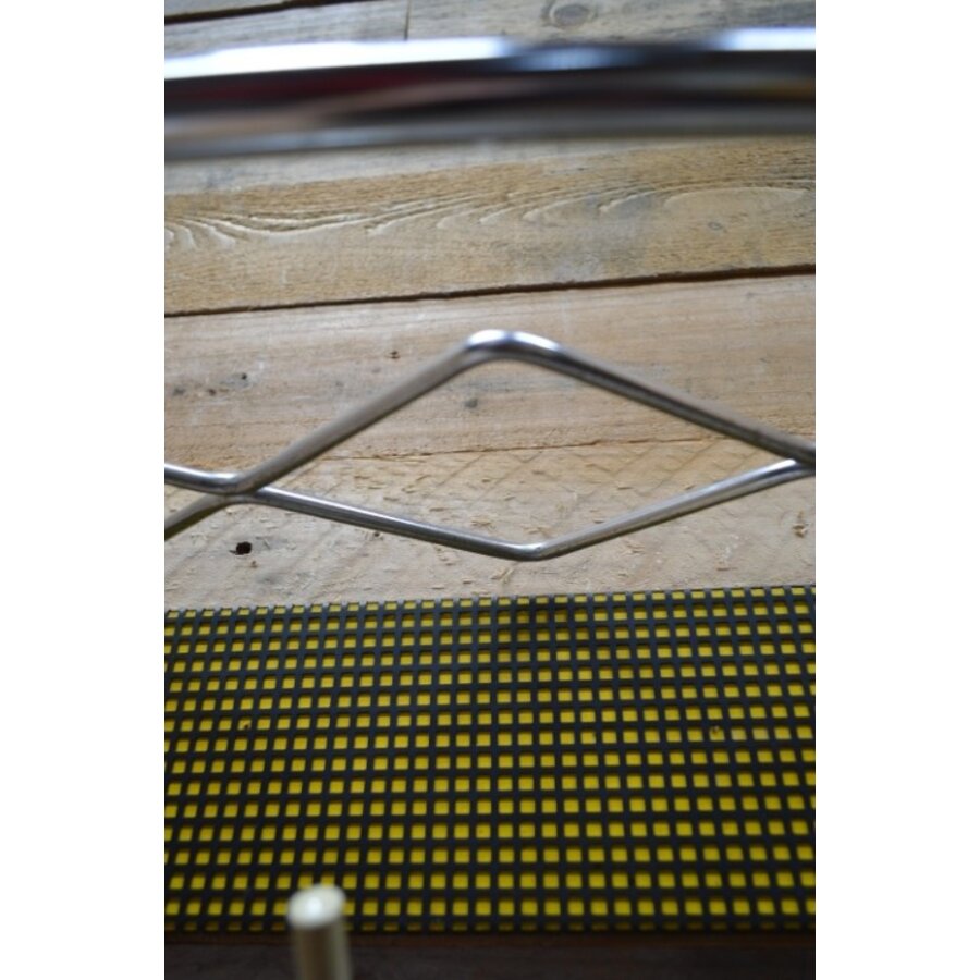 Vintage Pilastro wandkapstok uit de jaren 50 met 6 dubbele haken-4