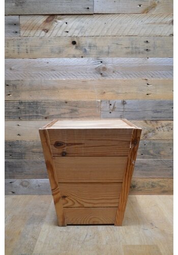 Kistmodel krukje hout 