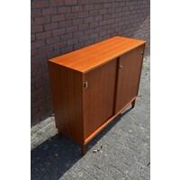 thumb-Mid Century kastje – retro houten schuifdeurkast jaren 60-2