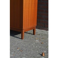 thumb-Mid Century kastje – retro houten schuifdeurkast jaren 60-4