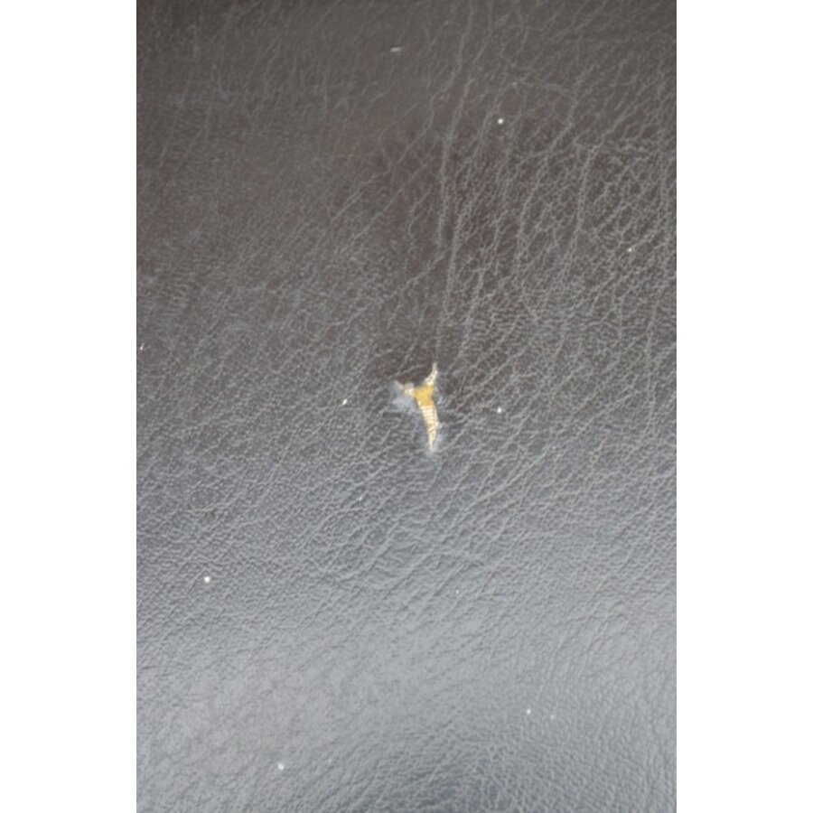 Vintage Bako keukenstoel van teak met skai zitting uit de jaren ’60-3