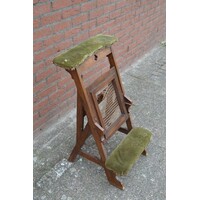 Kerkstoel of bidstoeltje met webbing – opknapper