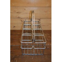 thumb-Chroom flessenrek uit de jaren 60 met handvat-2