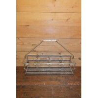 thumb-Chroom flessenrek uit de jaren 60 met handvat-3