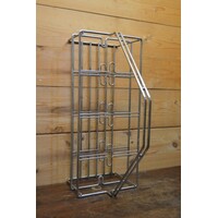 thumb-Chroom flessenrek uit de jaren 60 met handvat-6