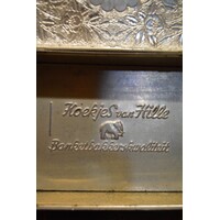 Vintage koekjesblik van Hille uit de jaren 50 met olifant