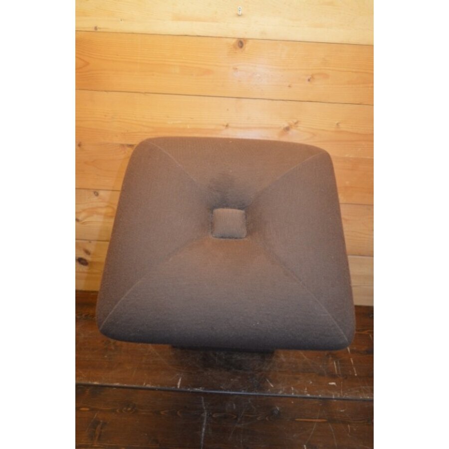 Retro Stokking voetenbankje in paddenstoelvorm – Space Age kruk uit 1970-4