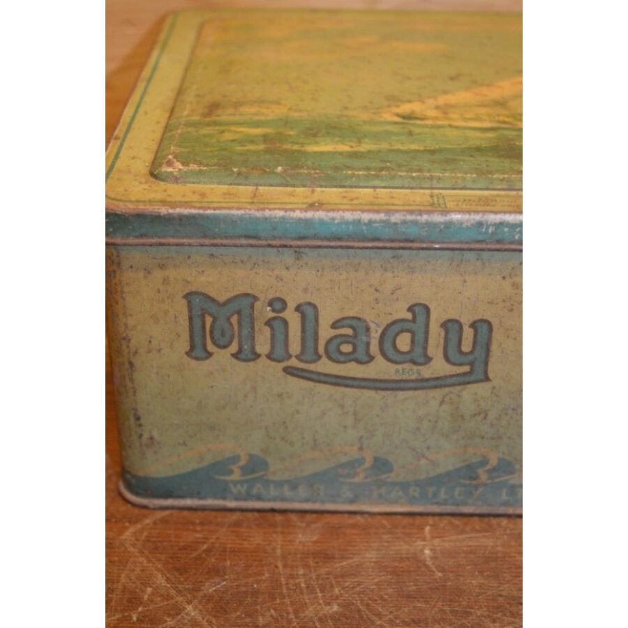 Engels vintage toffee blik Milady Country Life in England van Waller & Hartley Ltd.-2