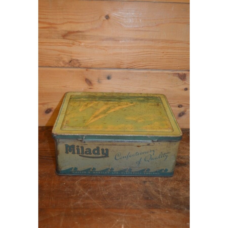 Engels vintage toffee blik Milady Country Life in England van Waller & Hartley Ltd.-5