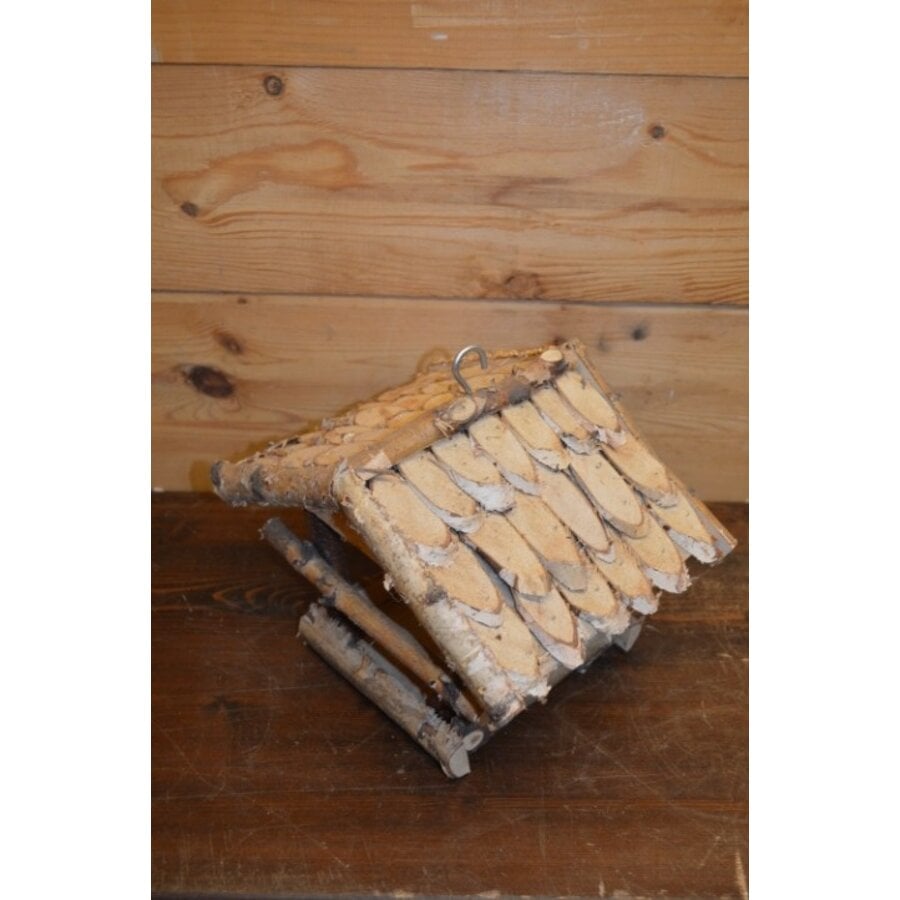 Vogelvriendelijk houten voederhuisje van berkenhout – handgemaakt en weerbestendig-4