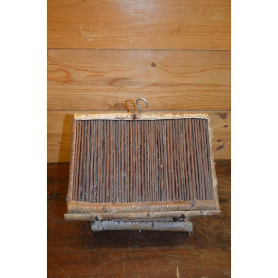 Vogelvriendelijk houten voederhuisje van berkenhout – handgemaakt en weerbestendig-5