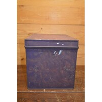 thumb-Groot antiek koffieblik met twee vakken van Van Muijen Den Haag - Arnhem-2