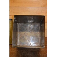 thumb-Zeldzame vierkante koperen trommel uit circa 1890 met sporen van gebruik-7