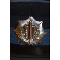 thumb-Blauwe tweedehands namaak korpspet uit de jaren 80 – carnavalspet zonder maat-3