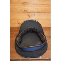 thumb-Blauwe tweedehands namaak korpspet uit de jaren 80 – carnavalspet zonder maat-6