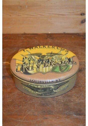 Vintage Walker’s Universal Cut Plug Tobacco blik 