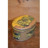 thumb-Vintage ovaal tabaksblik Walker’s Universal Cut Plug Tobacco van Daher – gedecoreerd in Engeland-3