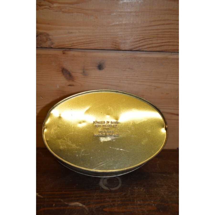 Vintage ovaal tabaksblik Walker’s Universal Cut Plug Tobacco van Daher – gedecoreerd in Engeland-5