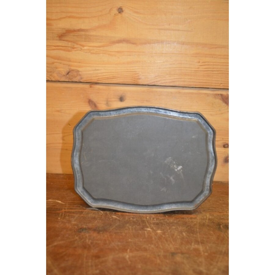 Antiek Douwe Egberts blik met zeilboten en molens – circa 1930-5