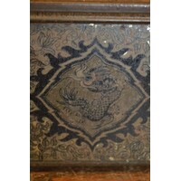 thumb-Oud theeblik met draak – waarschijnlijk jaren 30 – blikje voor losse thee-4