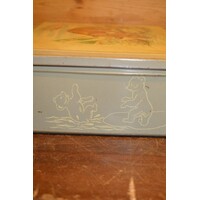 thumb-Vierkant Van Melle blik met moederbeer en beertjes – vintage bewaarblik-4