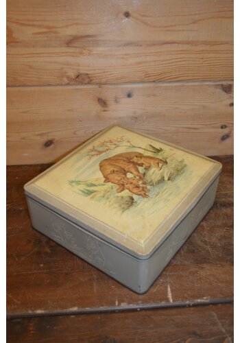 Vintage Van Melle beertjes blik 