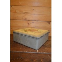 thumb-Vierkant Van Melle blik met moederbeer en beertjes – vintage bewaarblik-5