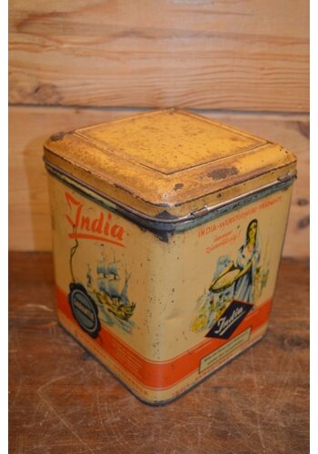 Vintage India Gewürzwerk kruidenblik 