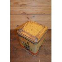 thumb-Vierkant kruidenblik van India Gewürzwerk GmbH Osnabrück – vintage blik Duitsland-7